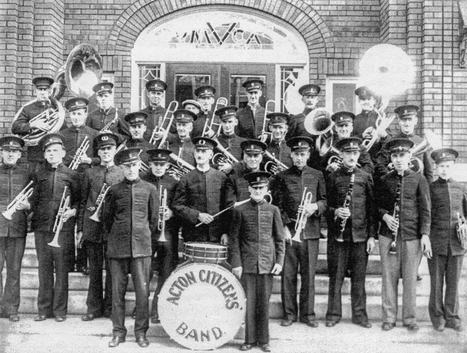 Acton Citizens' Band in 1935