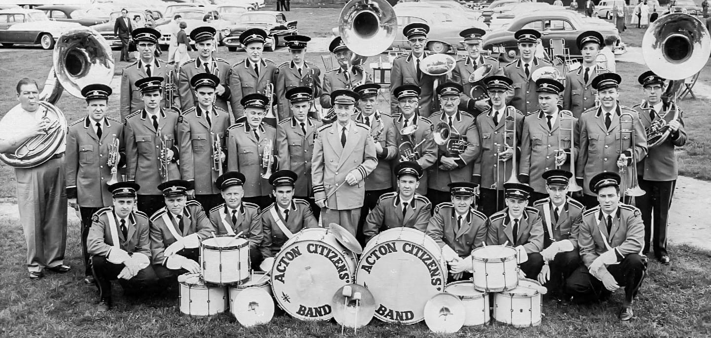 Acton Citizens' Band in 1958