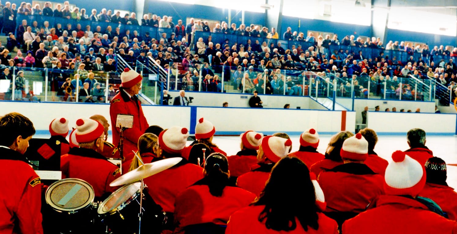 Grand opening of the new arena, January 1998